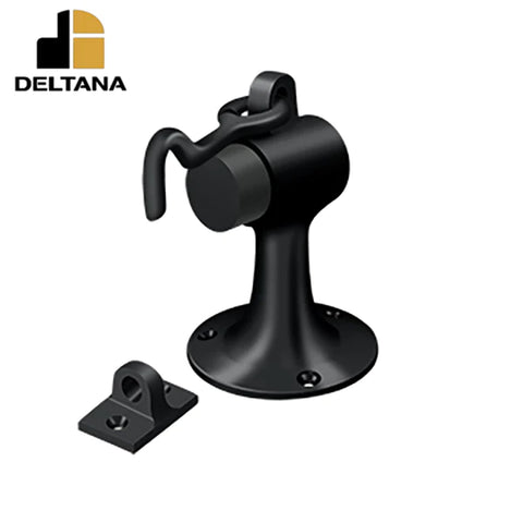 Deltana - Floor Mount Bumper w/ Holder - Solid Brass - Optional Finish