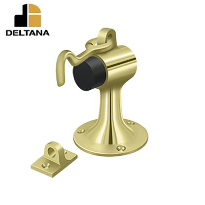 Deltana - Floor Mount Bumper w/ Holder - Solid Brass - Optional Finish