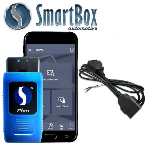 SmartBox - SmartBox Mini Key Programmer w/ 2018 Chrysler / Dodge / Jeep Security Bypass Cable (SB-SBOX-P-13)