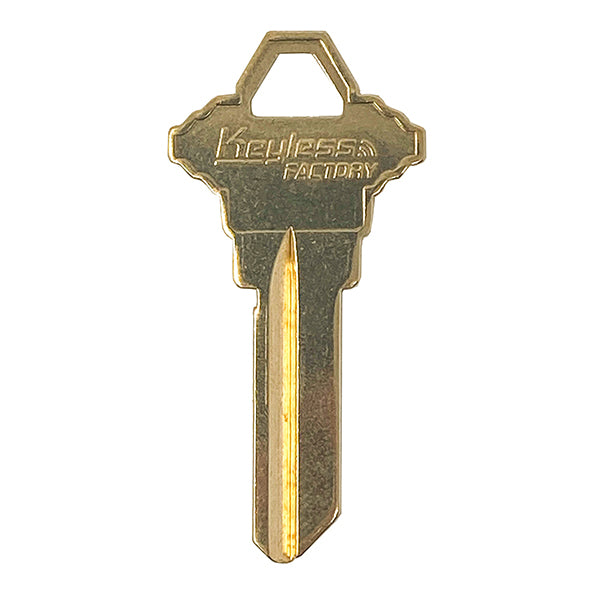 SC1-B Brass Finish Schlage Key Blanks (10 PACK) (AFTERMARKET) - UHS Hardware