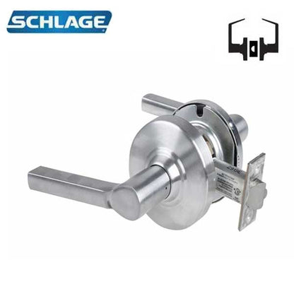 Schlage - ND10S - Commercial Lever Set - Passage - Satin Chrome - Optional Levers - Fire Rated - Grade 1 - UHS Hardware