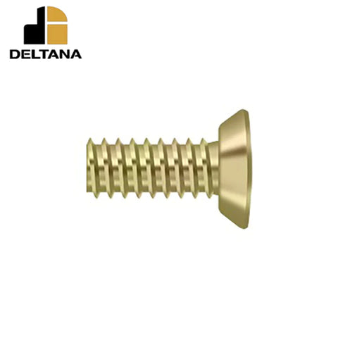 Deltana - Machine Screw - Steel - #10 x 1/2" - Optional Finish