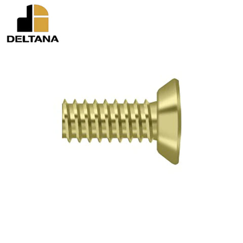 Deltana - Machine Screw - Steel - #10 x 1/2" - Optional Finish