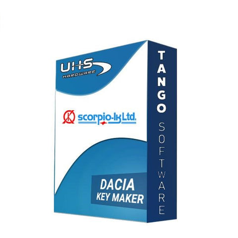 TANGO Dacia Key Maker Software Activation - UHS Hardware