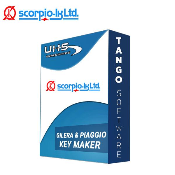 TANGO Gilera & Piaggio Motorcycle Key Maker Software Activation - UHS Hardware