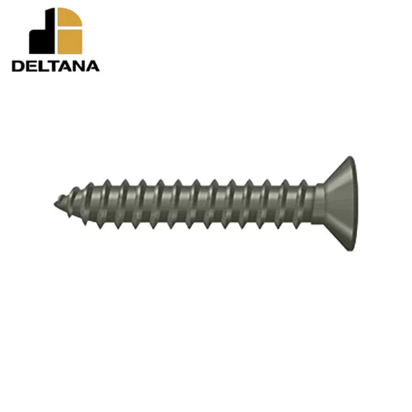Deltana - Wood Screw - SB - #12 x 1-1/4" - Optional Finish