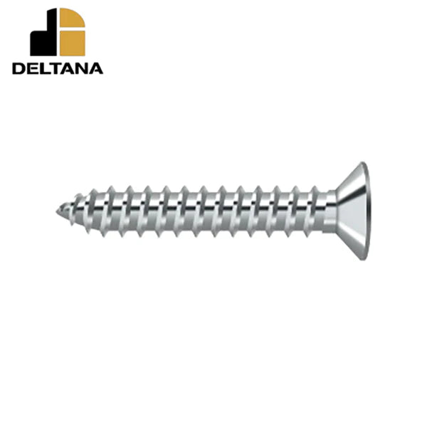 Deltana - Wood Screw - SB - #12 x 1-1/4" - Optional Finish