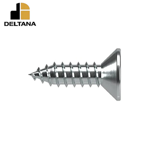 Deltana - Wood Screw - SB - #12 x 3/4"- 8 x 1.6mm Thread - Optional Finish