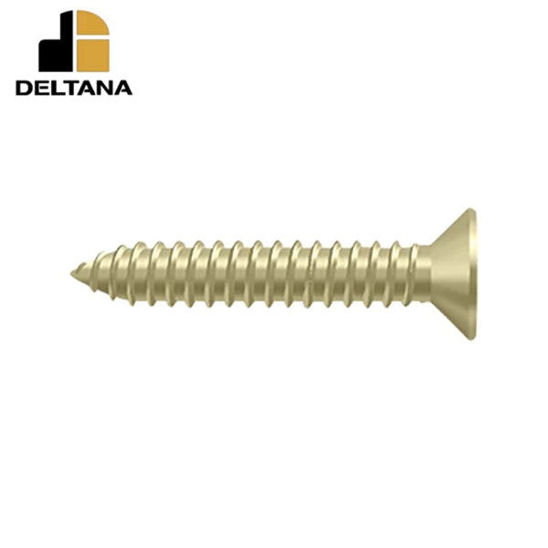 Deltana - Wood Screw - SB - #14 x 1-1/4" - Optional Finish