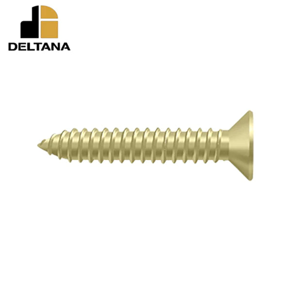 Deltana - Wood Screw - SB - #14 x 1-1/4" - Optional Finish