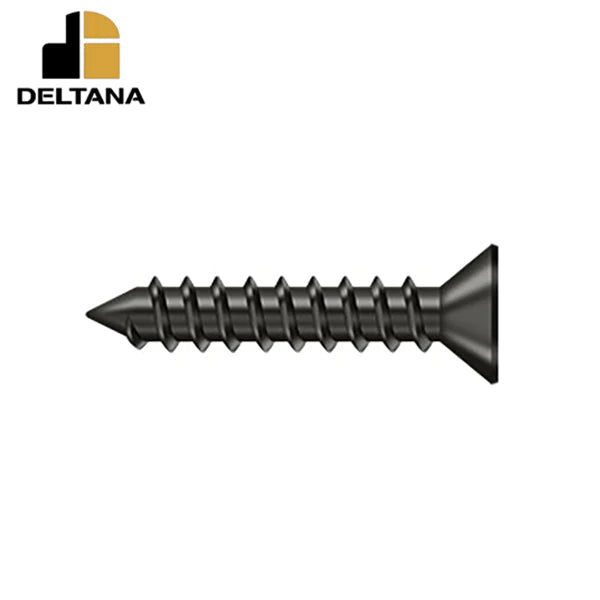 Deltana - Wood Screw - Steel - #12 x 1-1/4" - Optional Finish
