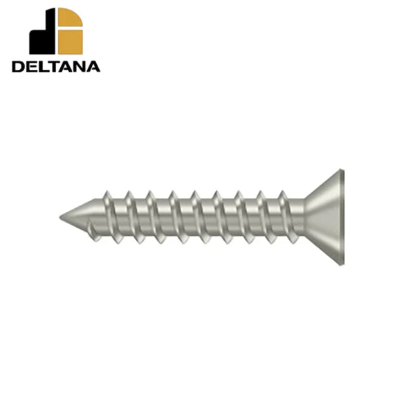 Deltana - Wood Screw - Steel - #12 x 1-1/4" - Optional Finish