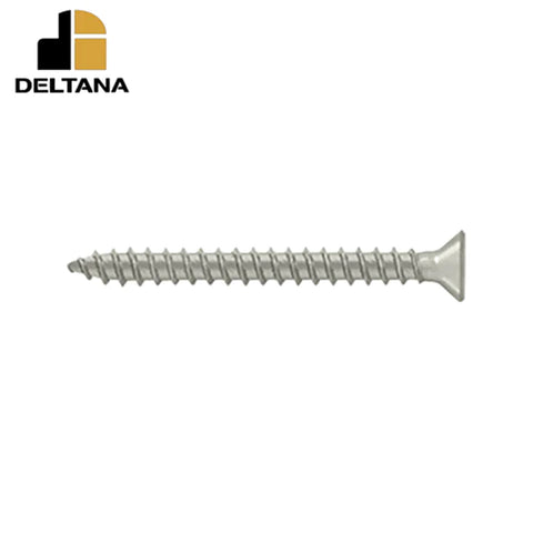 Deltana - Wood Screw - Steel - #10 x 2"