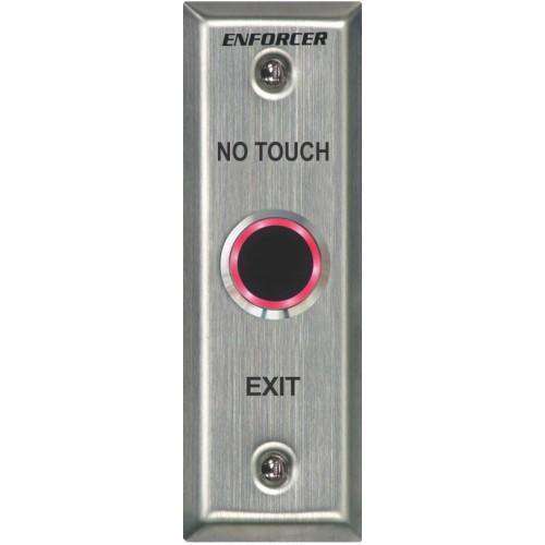 Seco-Larm - No Touch - RTE Plate w/ Adjustable Delay Timer - Outdoor Use - Slimline - UHS Hardware