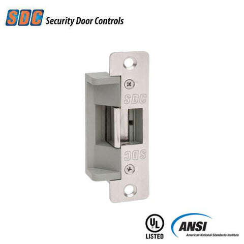 SDC - 15-4S-12U - Electric Strike - Fail Secure - 5/8" Latchbolt - 12VDC - Stainless Steel - UHS Hardware