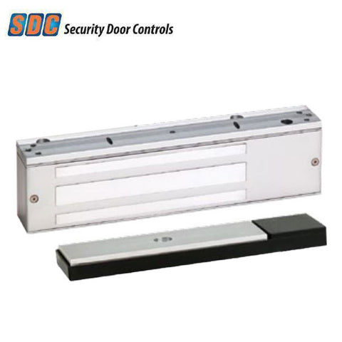 SDC - 1511DEV - Single Slave Magnetic Lock - Delayed Egress - Surface Mount - 1650lbs. - 12/24VDC - Aluminum - Fire rated - Grade 1 - UHS Hardware