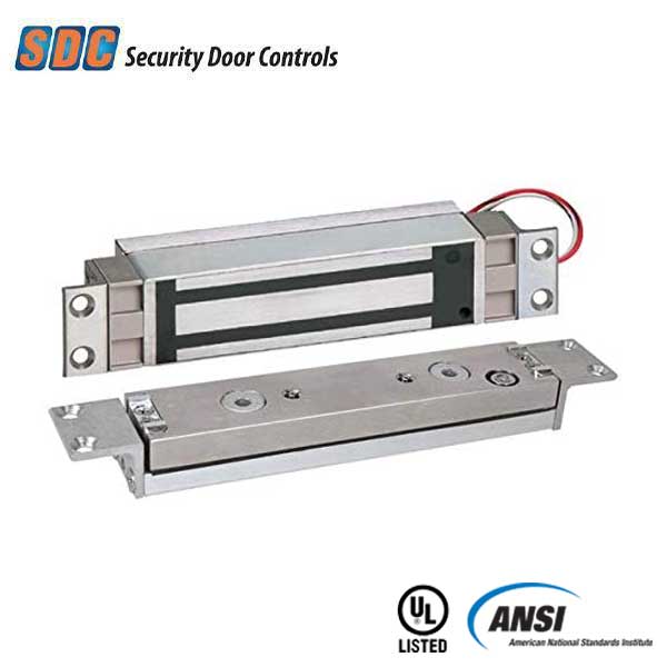 SDC - 1561 - Mortise Shear Magnetic Lock - Concealed - Integrated Electronics - 2000lbs. - 12/24VDC - Grade 1 - UHS Hardware