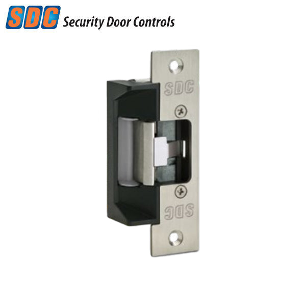 SDC - 45-4SU - Electrified Cylindrical Strike - Fail Safe / Fail Secure - Full Monitoring - Satin Stainless Steel - UHS Hardware