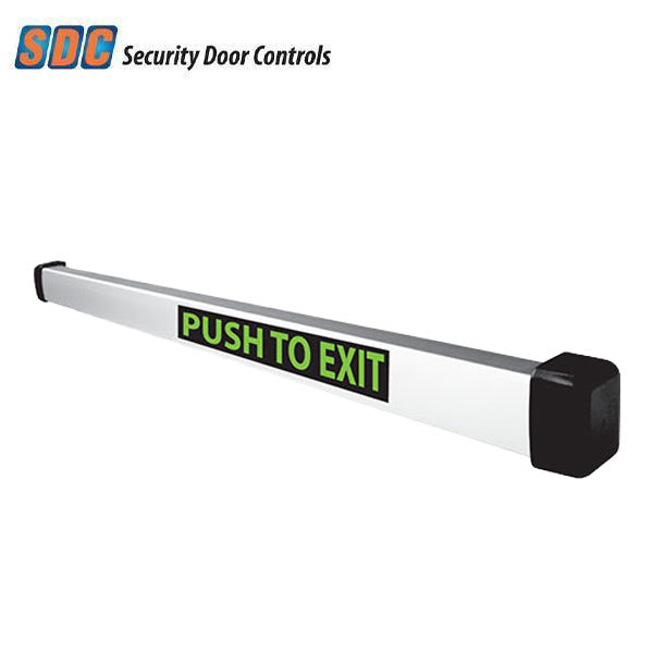 SDC - MSB550W-2VW - Outdoor Mechanical Switch Bar Exit Device - 36" - Weather Sealed - Heavy Duty - 628 - Aluminum Clear Anodized - UHS Hardware