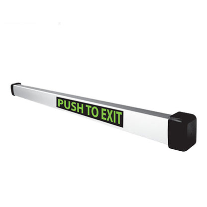 SDC - MSB550W-2VW - Outdoor Mechanical Switch Bar Exit Device - 36" - Weather Sealed - Heavy Duty - 628 - Aluminum Clear Anodized - UHS Hardware