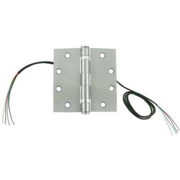 SDC - PTH-4Q - Energy Transfer Hinge - 4 Conductor - 26 AWG - 626 - Dull Chrome - UHS Hardware