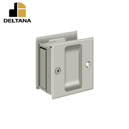 Deltana - Pocket Lock - 2-1/2" x 2-3/4" Passage - 1-3/8" Door Thickness - Optional Finish