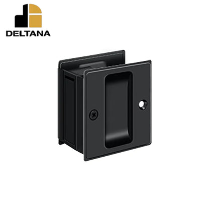Deltana - Pocket Lock - 2-1/2" x 2-3/4" Passage - 1-3/8" Door Thickness - Optional Finish