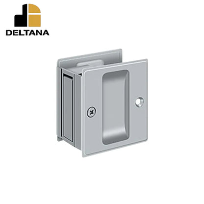 Deltana - Pocket Lock - 2-1/2" x 2-3/4" Passage - 1-3/8" Door Thickness - Optional Finish