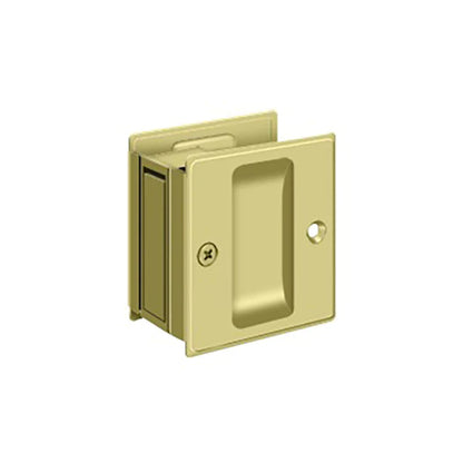 Deltana - Pocket Lock - 2-1/2" x 2-3/4" Passage - 1-3/8" Door Thickness - Optional Finish