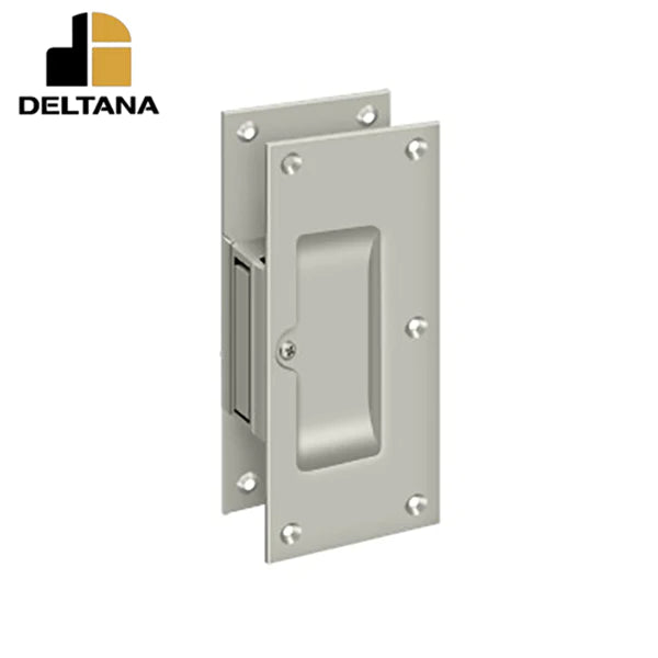 Deltana - Decorative pocket Lock 6" - Passage - 1-3/8" - 1-5/8" Door Thickness - Optional Finish