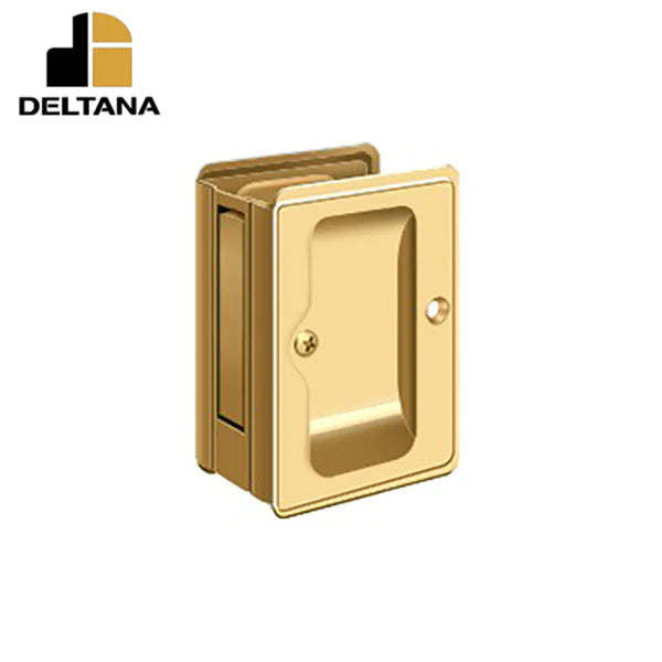 Deltana - Heavy Duty Pocket Lock - Adjustable - 3-1/4" x 2-1/4" Passage - 1-3/8 - 1-5/8 Door Thickness - Optional Finish