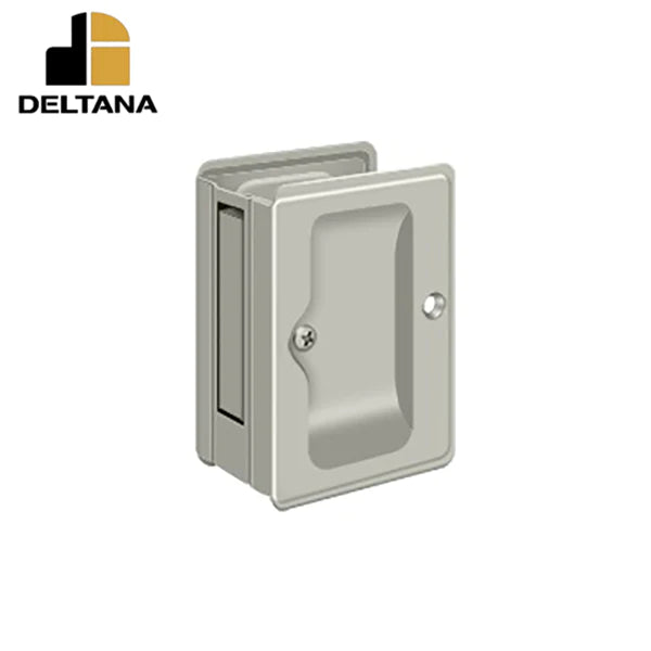 Deltana - Heavy Duty Pocket Lock - Adjustable - 3-1/4" x 2-1/4" Passage - 1-3/8 - 1-5/8 Door Thickness - Optional Finish