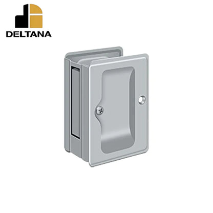 Deltana - Heavy Duty Pocket Lock - Adjustable - 3-1/4" x 2-1/4" Passage - 1-3/8 - 1-5/8 Door Thickness - Optional Finish