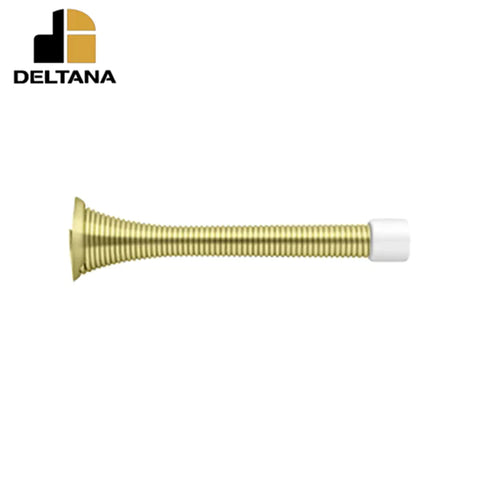 Deltana - 3-3/4" Baseboard Door Bumper - Heavy Duty - Steel - Optional Finish