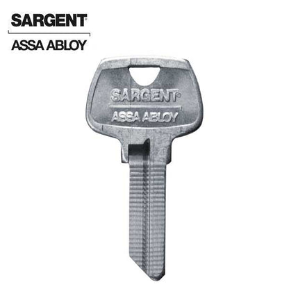 SARGENT - 6272CTL - 6 Pin Control Key - LFIC - Satin Nickel - UHS Hardware