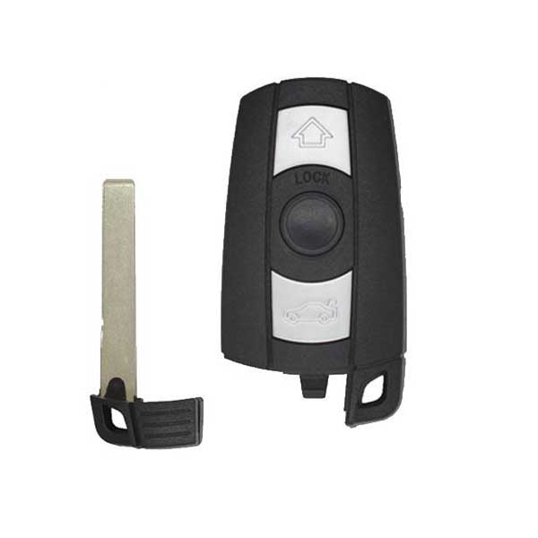 2006-2011 BMW 3 / 5 Series / 3-Button Smart Key SHELL for KR55WK49127 KR55WK49123 (AFTERMARKET) - UHS Hardware