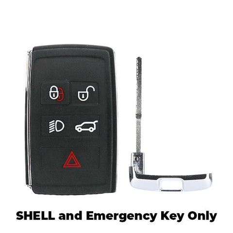 2010-2020 Jaguar/ Land Rover / 5-Button Smart Key SHELL for BKOBJTF10A  (AFTERMARKET) - UHS Hardware