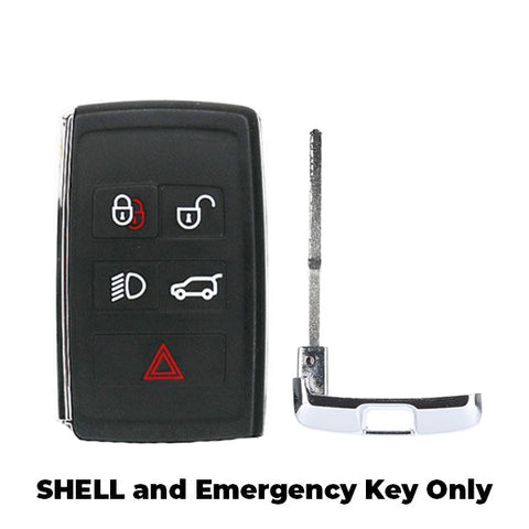 2010-2020 Jaguar/ Land Rover / 5-Button Smart Key SHELL for BKOBJTF10A  (AFTERMARKET) - UHS Hardware