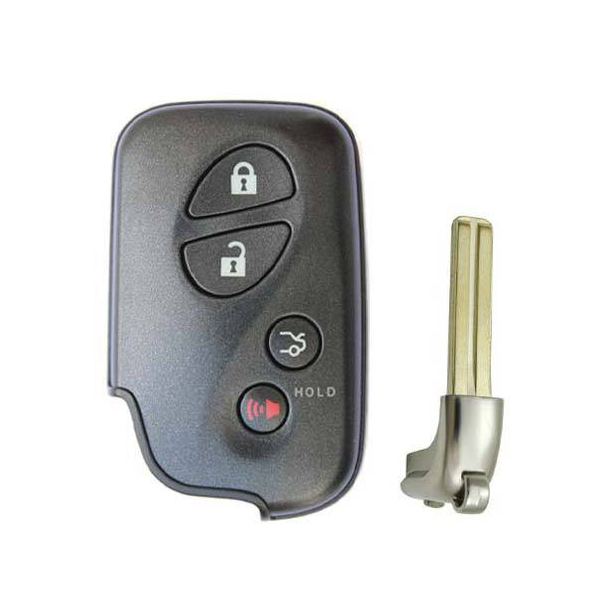 2006-2012 Lexus / 4-Button Remote Smart Key SHELL / HYQ14AAB HYQ14ACX HYQ14AAF (SKS-LEX-001) - UHS Hardware