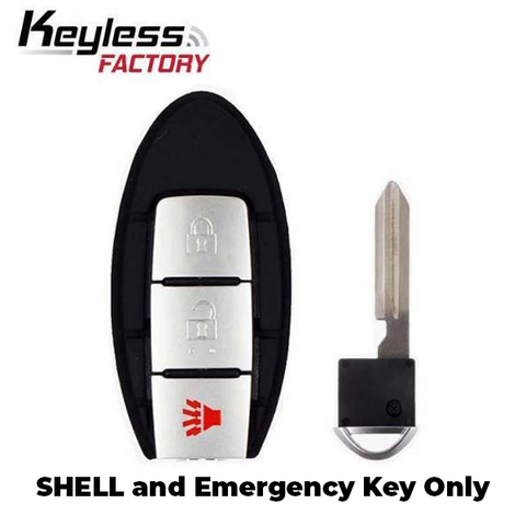 2013-2019 Nissan / 3-Button Smart Key SHELL / KR5S180144014 (SKS-NIS-40143) - UHS Hardware