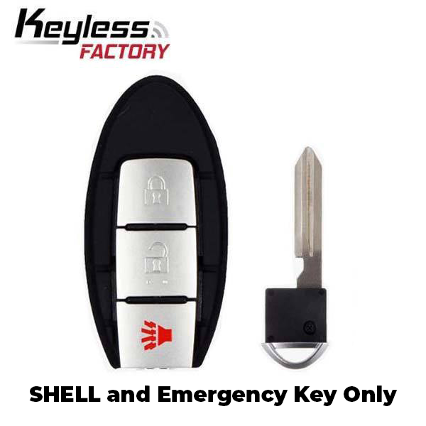 2009-2019 Nissan / 3-Button Smart Key SHELL / KR55WK49622 KR55WK48903 (SKS-NIS-903-3) - UHS Hardware