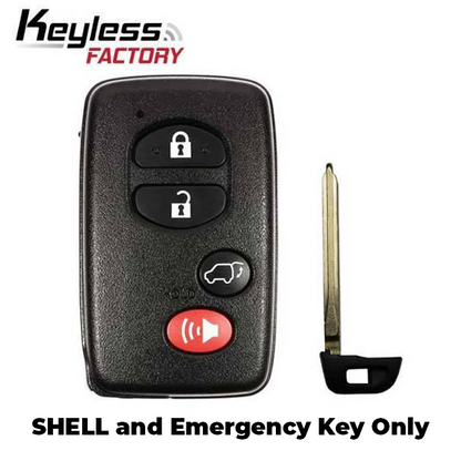 2007-2014 Toyota / 4-Button Remote Smart Key SHELL / HYQ14AAB (SKS-TOY-110) - UHS Hardware