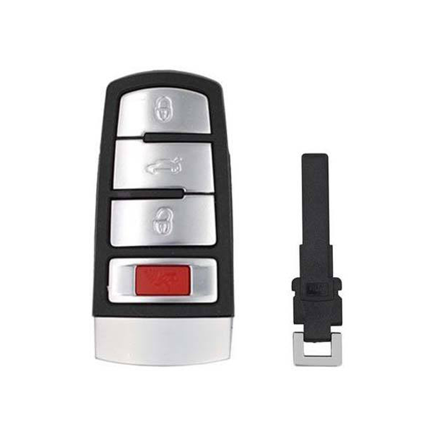 2006-2015 Volkswagen Passat CC / 4 Button Smart Key SHELL / NBG009066T (SKS-VW-013) - UHS Hardware