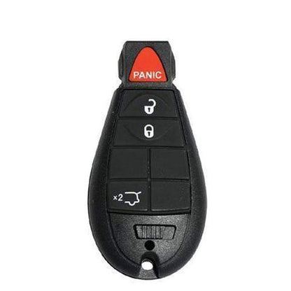 Solid Keys USA - 2008-2017 Dodge Chrysler Jeep / OEM Replacement / 4-Button Fobik Key w/ Hatch - UHS Hardware