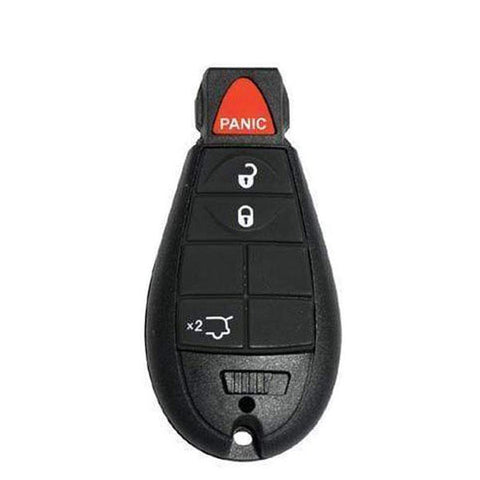 Solid Keys USA - 2008-2017 Dodge Chrysler Jeep / OEM Replacement / 4-Button Fobik Key w/ Hatch - UHS Hardware