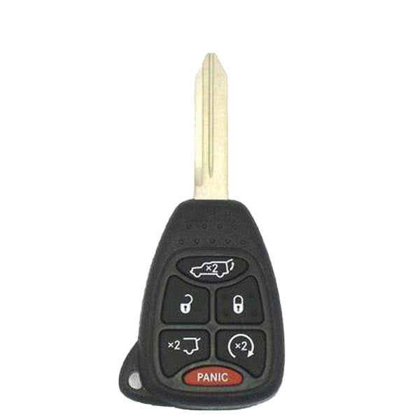 Solid Keys USA - 2004-2017 Chrysler Dodge Jeep / OEM Replacement / 6-Button Remote Head Key w/ Hatch, Power Liftgate, & Remote Start - UHS Hardware