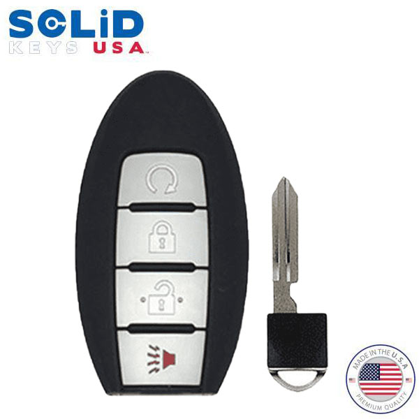 Solid Keys USA - 2013-2018 Nissan / OEM Replacement / 4-Button Smart Key w/ Remote Start - UHS Hardware