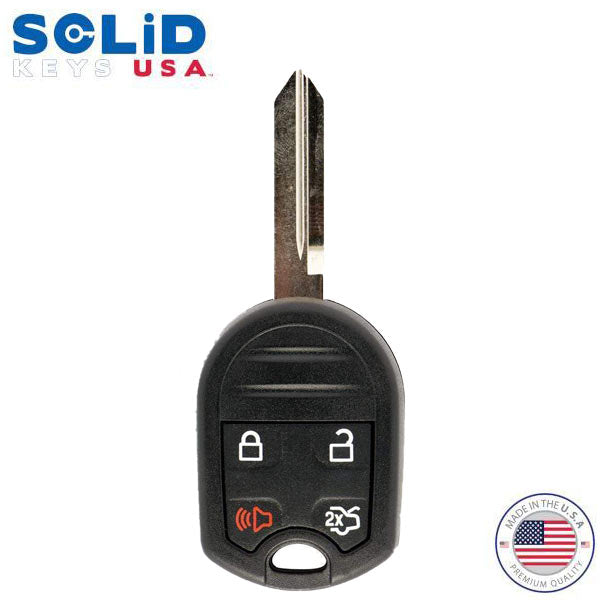 Solid Keys USA - 2002-2018 Ford Lincoln Mazda / OEM Replacement / 4-Button Remote Head Key - UHS Hardware