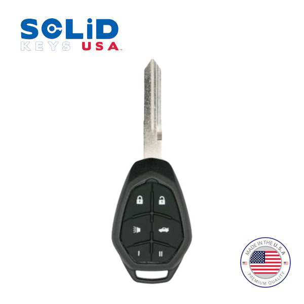 2013-2018 Ford Lincoln Mazda OEM Replacement  / 6-Button Remote Head Key / H75 Blade ( Solid Keys USA ) - UHS Hardware