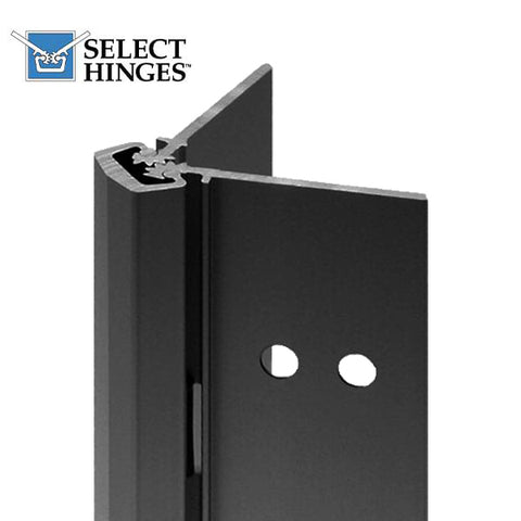Select Hinges - 11 - 83" - Geared Concealed Continuous Hinge - Black - Heavy Duty - UHS Hardware